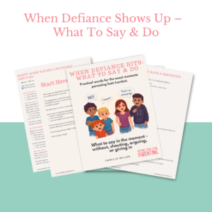 When Defiance Shows Up – What To Say & Do